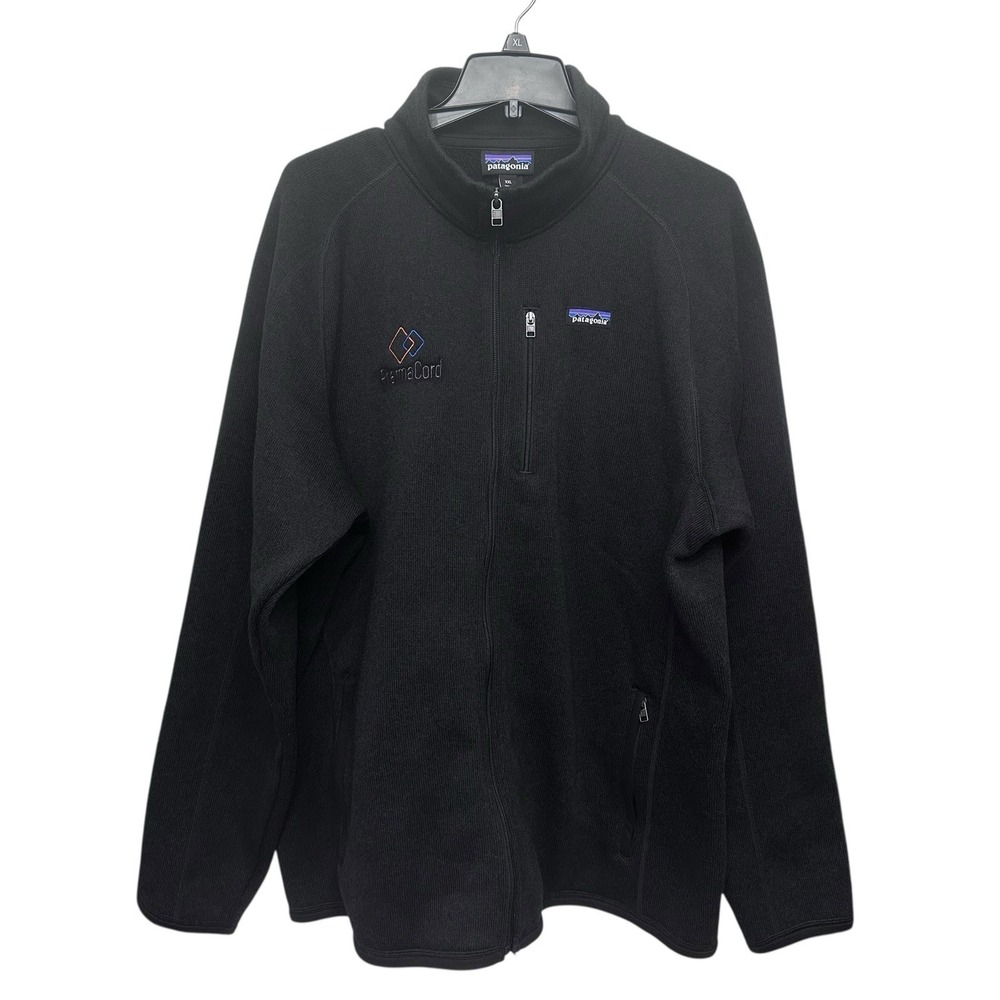 PATAGONIA Better Sweater Full Zip Knit Fleece Jacket Men's Size XXL Logo